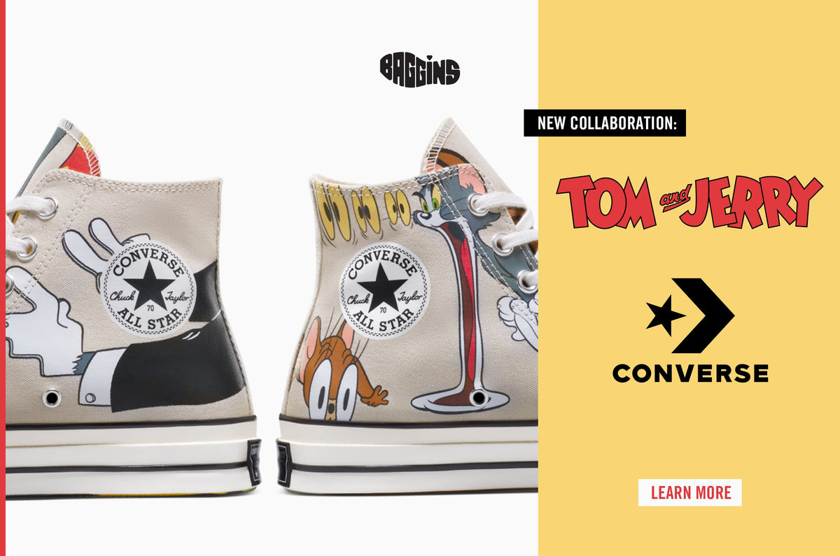 TOM and JERRYブーツ？シューズ？ Converse x Tom and Jerry: A Purrfect Collab – Baggins Shoes