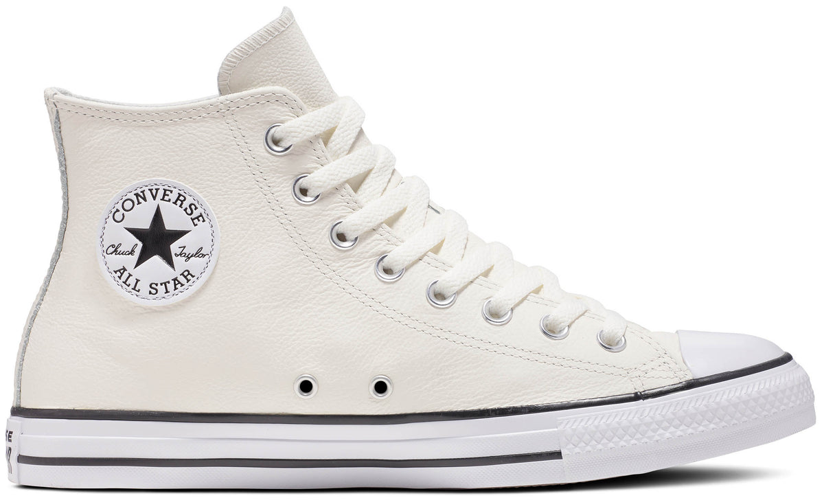 Converse high white leather on sale