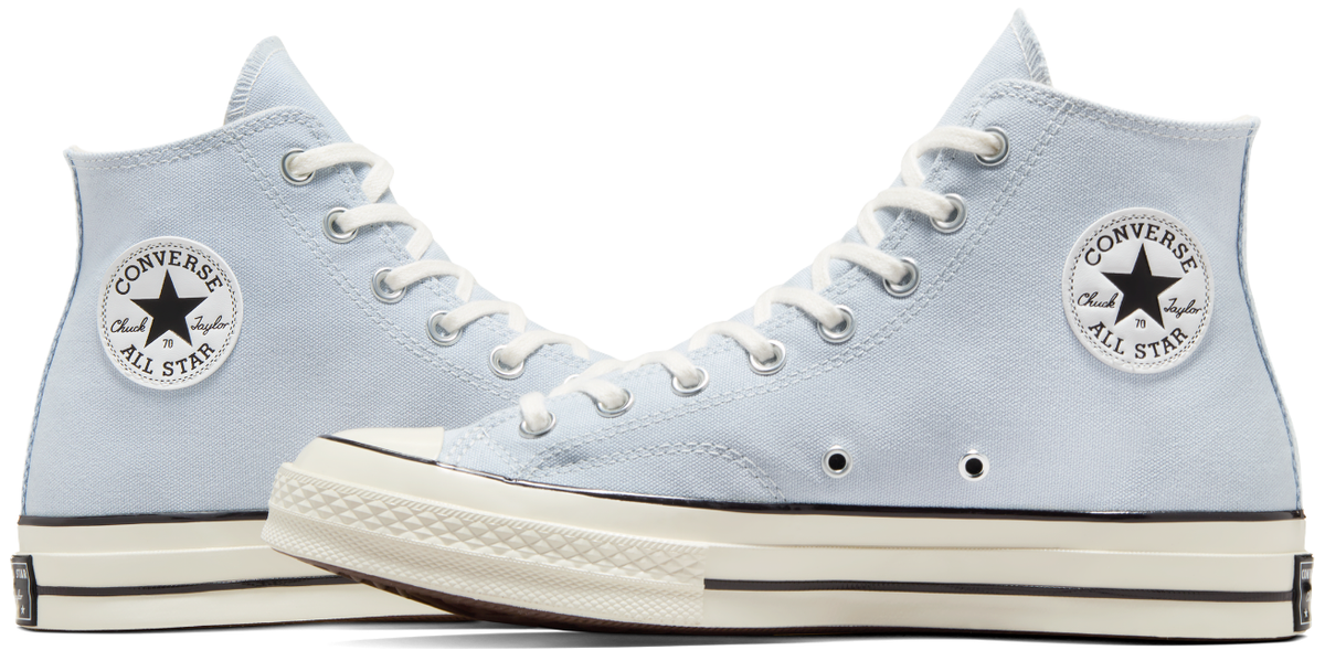 Light grey converse high tops womens sales