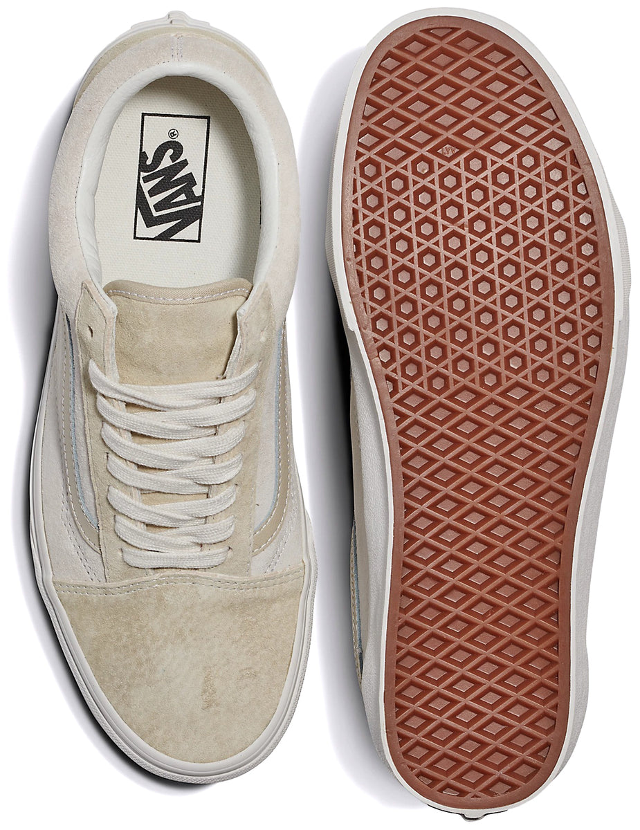 Beige vans old skool womens best sale