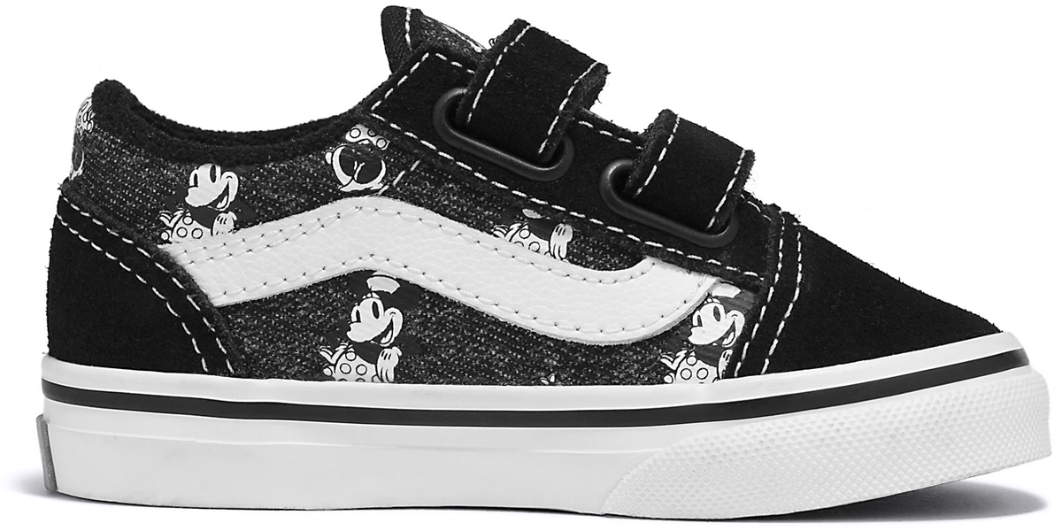 Vans Toddler Old Skool V Disney 100 OG Family Multi Baggins Shoes