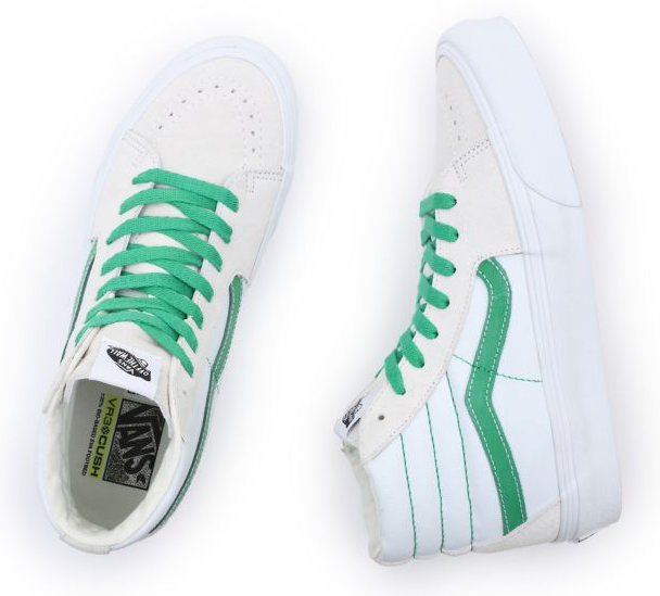 Vans Sk8 Hi VR3 Green True White Baggins Shoes