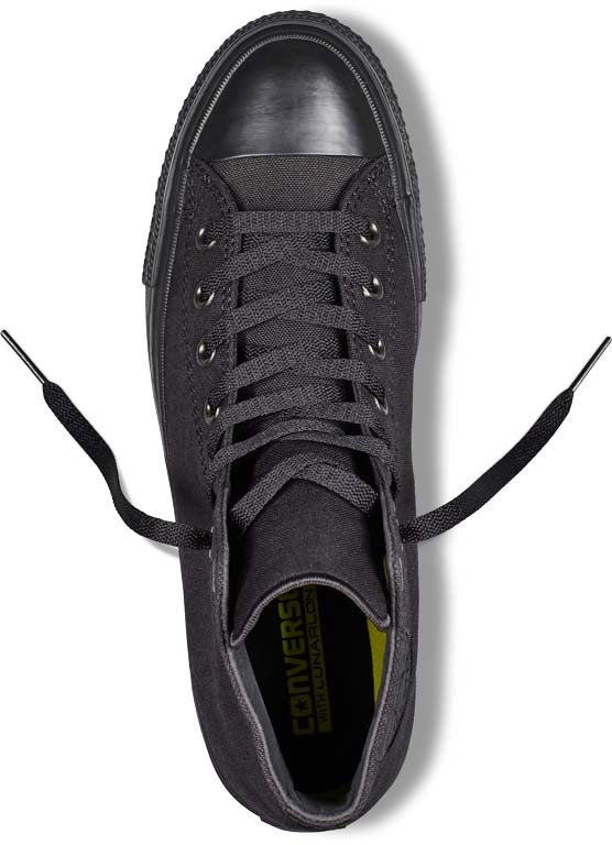 Converse Chuck Taylor II Hi Top Black/Black/Black – Baggins Shoes