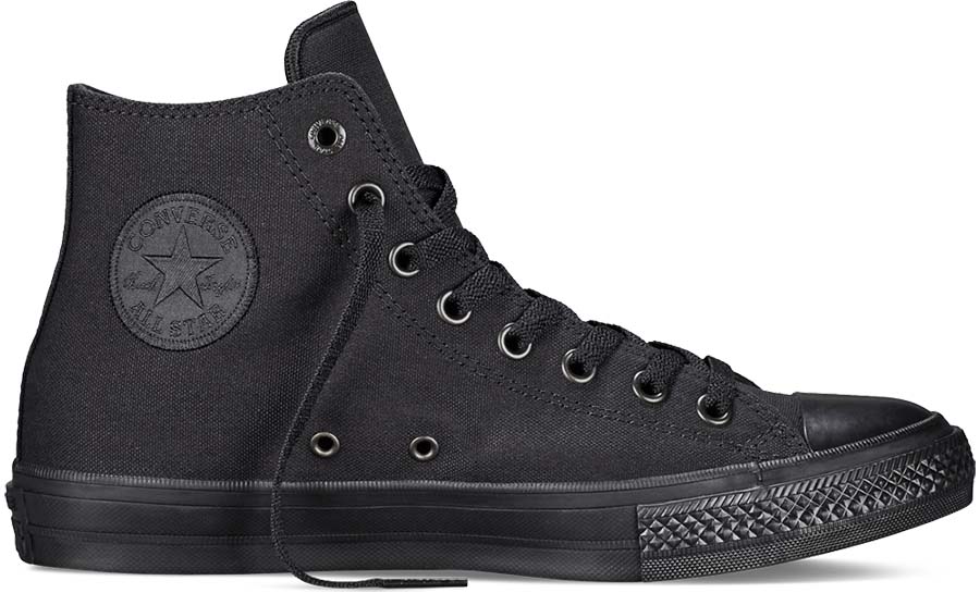 Converse High Top Sneaker, Black/Black/Black, 5.5 : : Clothing,  Shoes & Accessories