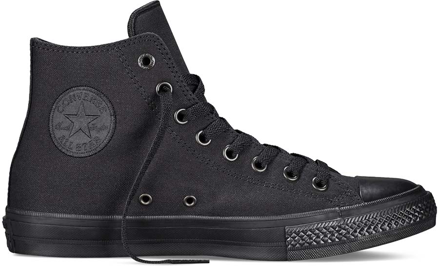 High Top Converse Chuck 2s Converse Chuck Taylor II Hi Top Black