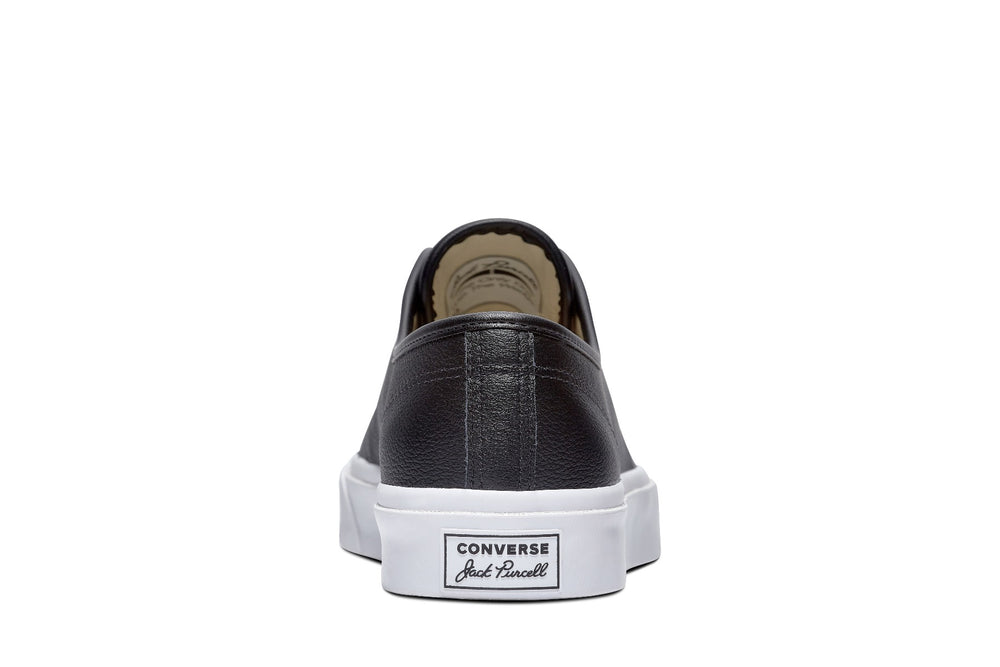 Converse Jack Purcell Low Top Black Leather