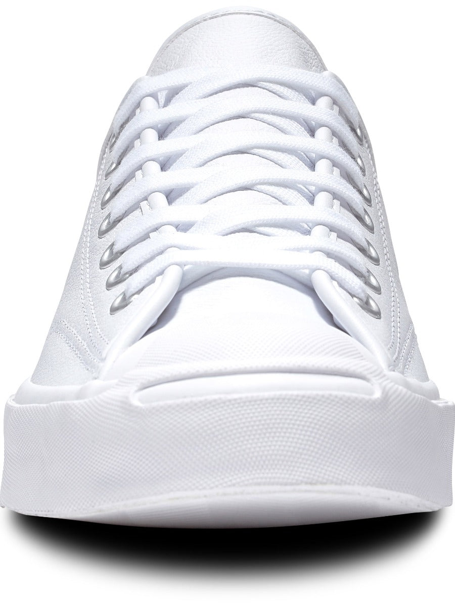 Converse Jack Purcell Low Top White Leather – Baggins Shoes