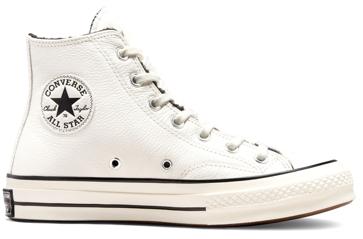 Converse hi outlet white leather