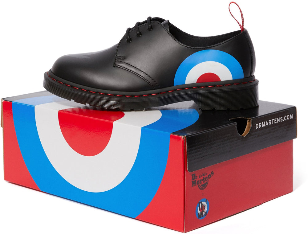 Dr Martens 1461 Low The Who Smooth Black