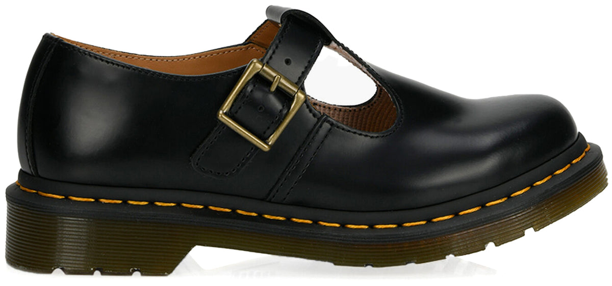 Dr. Martens Polley Smooth Black – Baggins Shoes