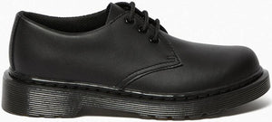 Dr. Martens 1461 Mono Youth Softy T Leather Low Top Black