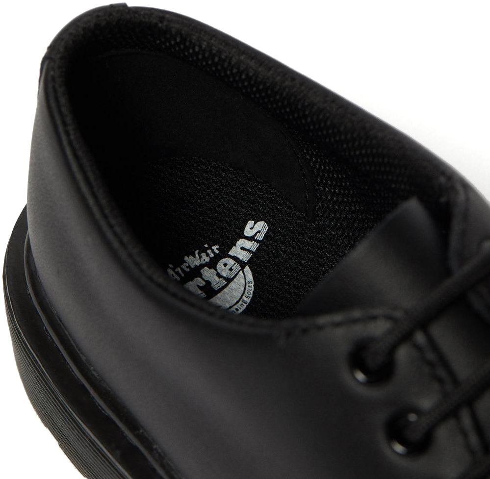 Dr. Martens 1461 Mono Youth Softy T Leather Low Top Black