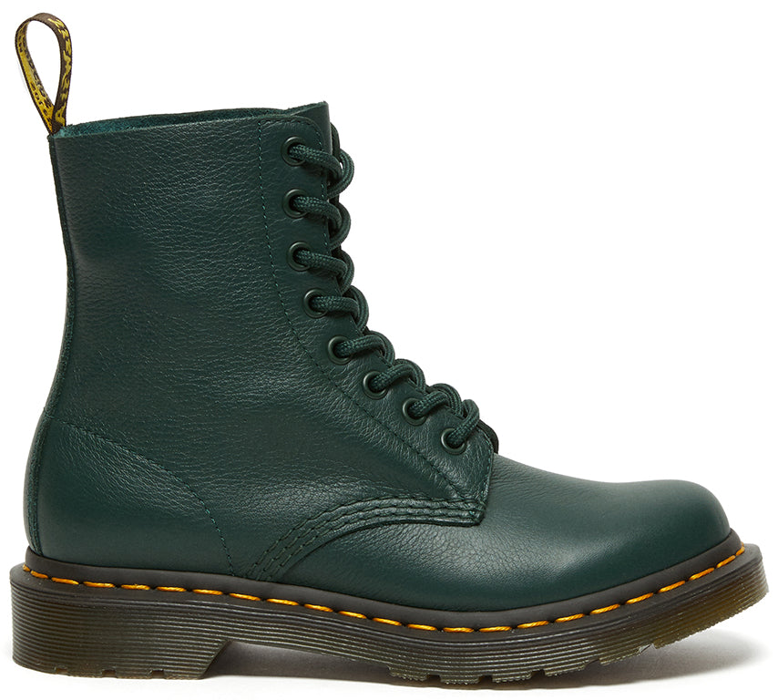 green doc martens womens