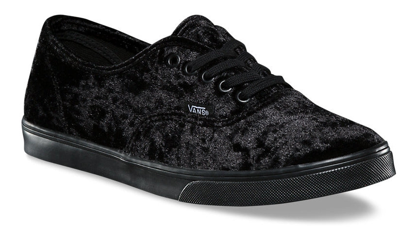 Vans Authentic Lo Pro Velvet Black Black