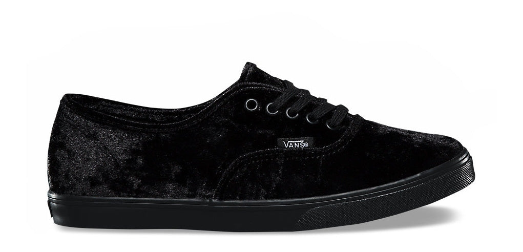 Vans Authentic Black Velvet Vans Shoes Vans Old Skool Velvet Black