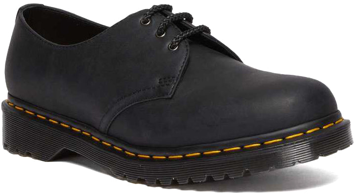 Dr. Martens 1461 Black Waxed Full Grain