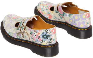 Dr. Martens Womens 8065 Mary Jane Floral Mash Up Backhand