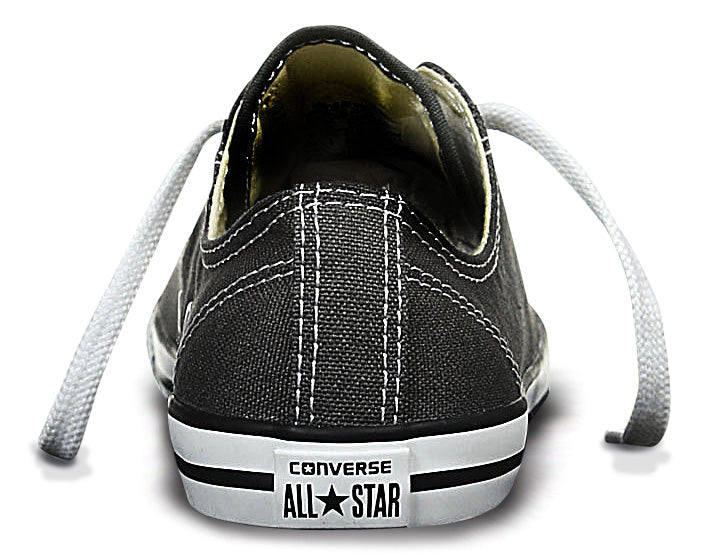 Converse Women's Chuck Taylor Dainty Low Charcoal