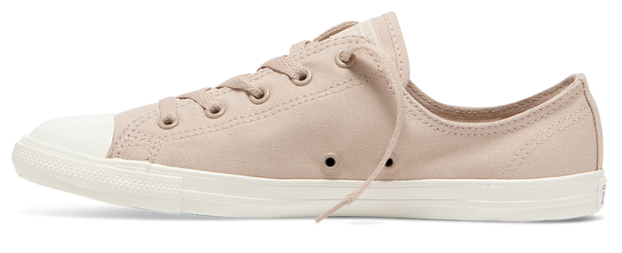 Converse Women's Chuck Taylor All Star Dainty Low Particle Beige/E – Baggins Shoes
