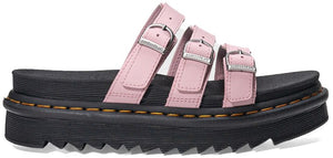 Dr Martens Blaire Slide Sandal Hydro Leather Chalk Pink