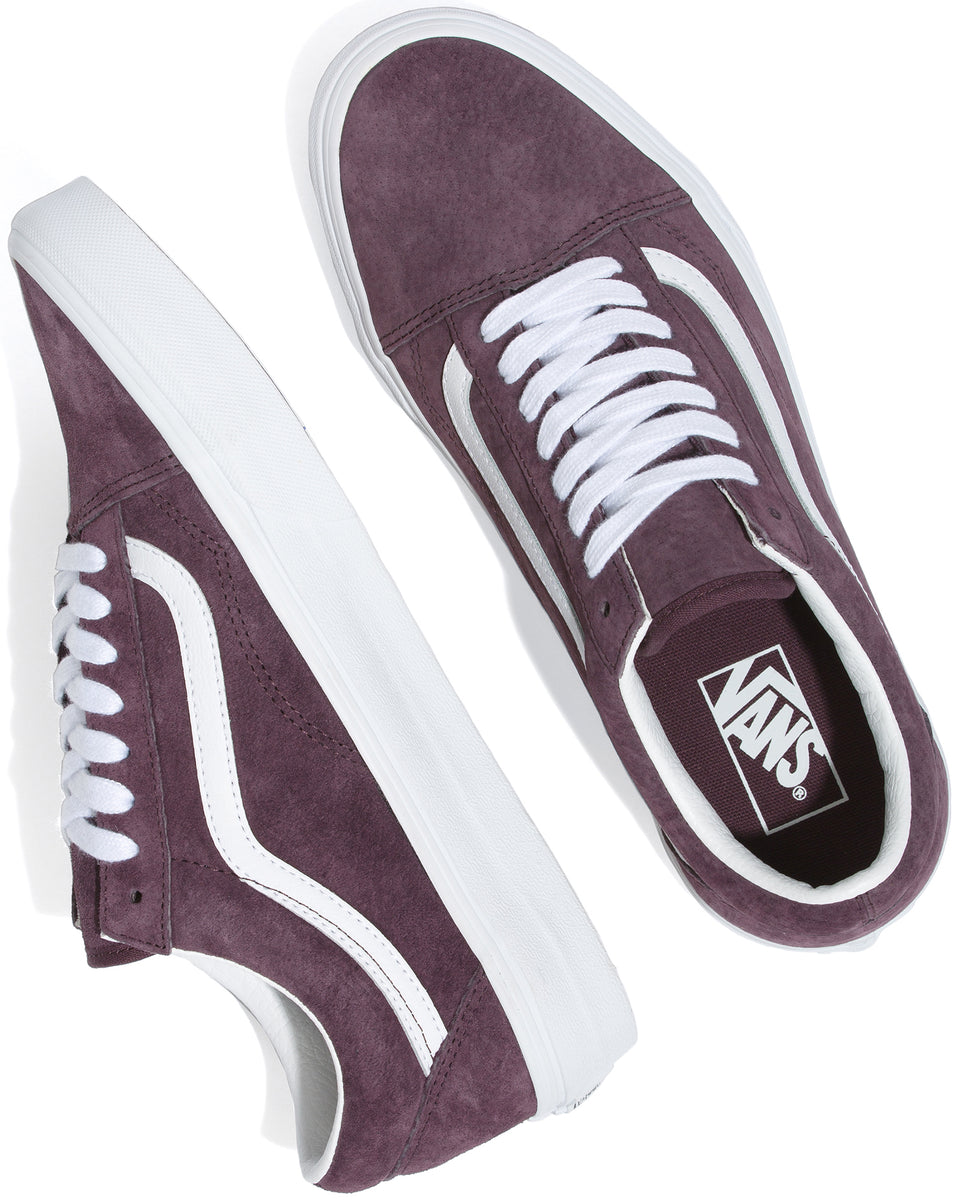 Vans Old Skool Pig Suede Wine Tasting – Baggins Shoes