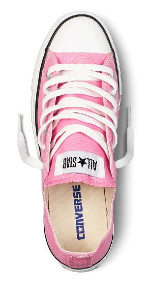 Pink low top converse 2025 shoes