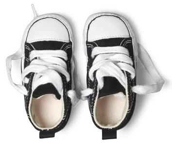 New born baby on sale converse