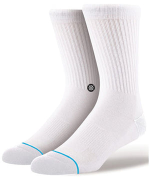 Stance Socks Icon White