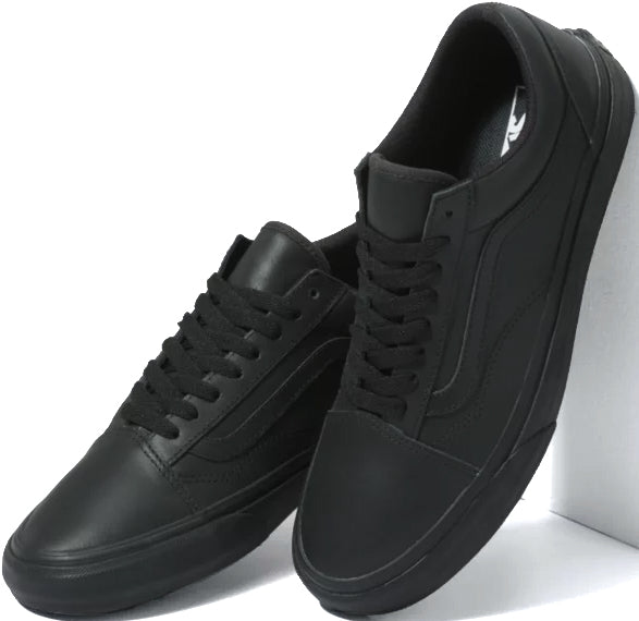 Vans Old Skool Made For Makers Leather Black/Black – Baggins Shoes
