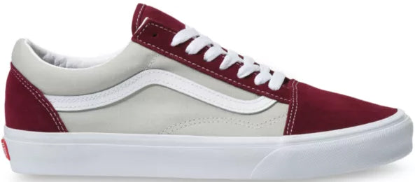 Port Royale Vans Shoes Maroon Color Vans Old Skool Class Sport