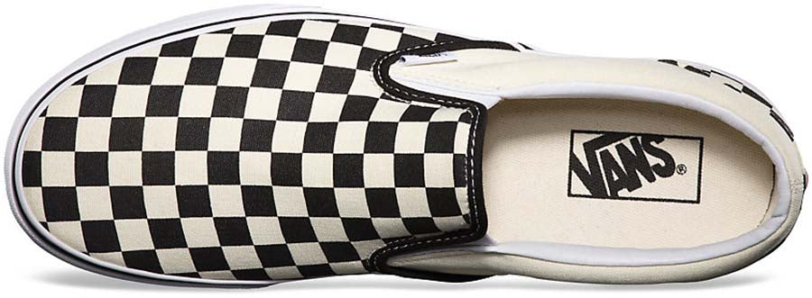 Vans Classic Slip-On Checkerboard Black/White