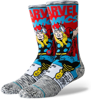 Stance Socks Mens Disney Marvel Thor Grey