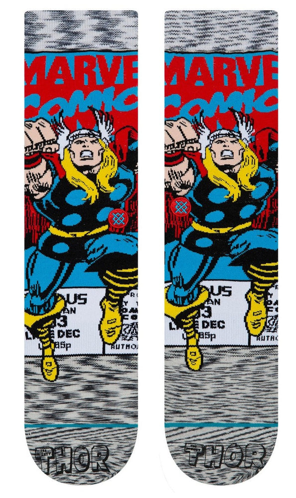Stance Socks Mens Disney Marvel Thor Grey