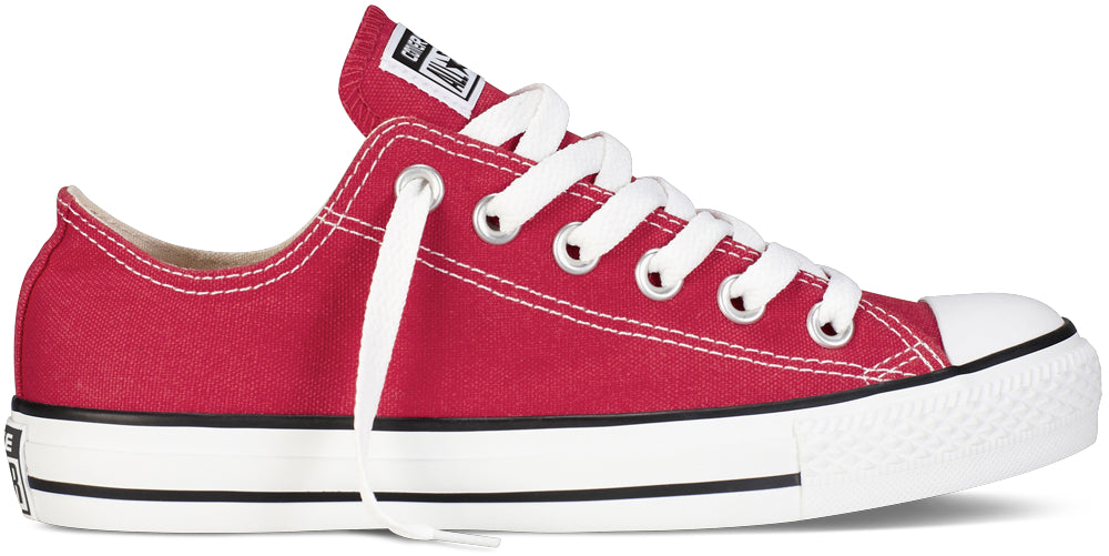 Converse 2024 low maroon