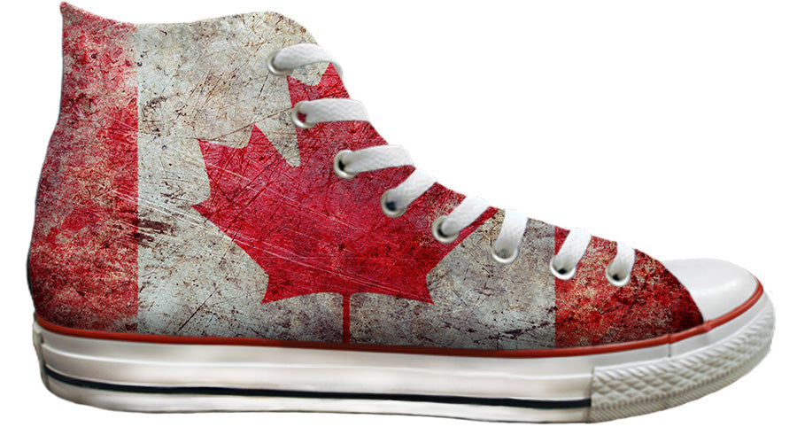 Canadian flag converse shoes Clearance