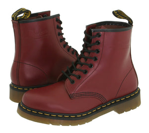 Dr. Martens 1460 Smooth Leather Hi Top Cherry Red