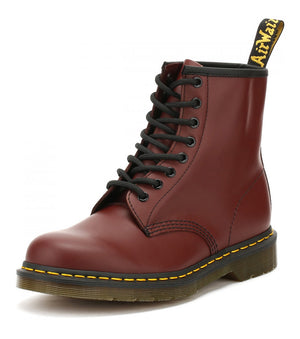 Dr. Martens 1460 Smooth Leather Hi Top Cherry Red