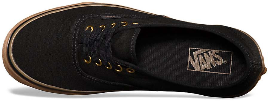 Vans Authentic Black Rubber