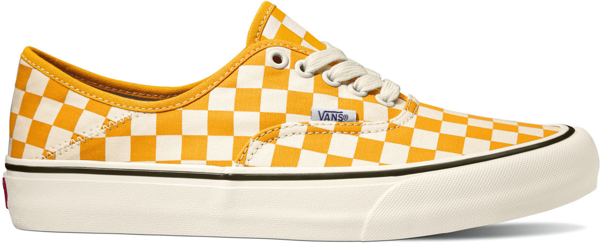 Vans Authentic SF (Checkerboard) Cadmium Yellow/True White