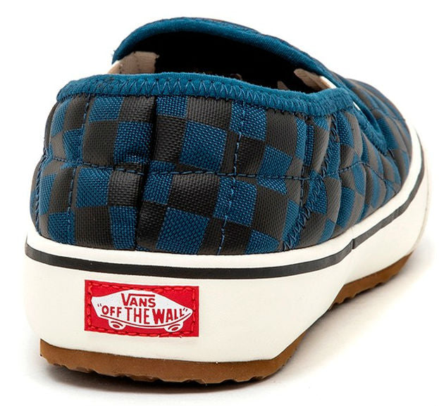 Blue black vans best sale