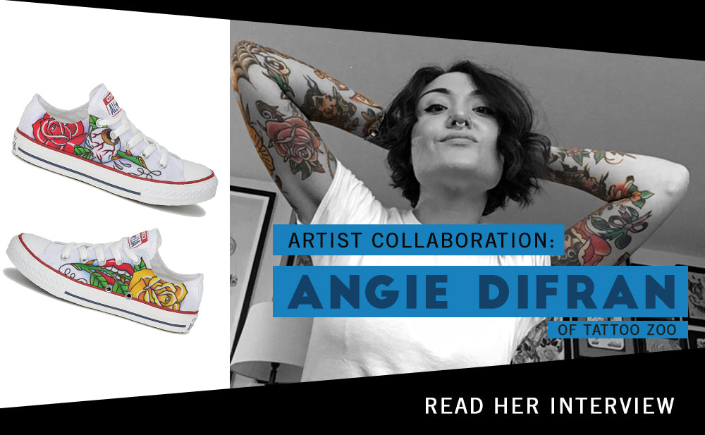 ARTIST COLLABORATION: ANGIE DIFRAN OF TATTOO ZOO