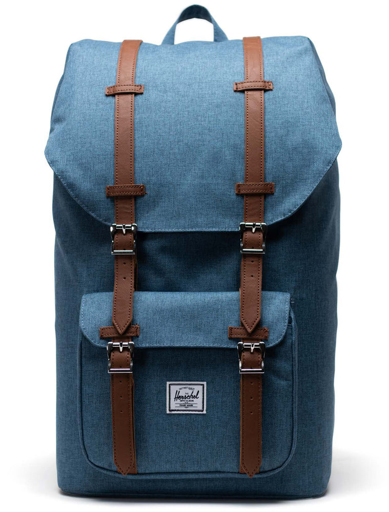 herschel backpack blue birds Herschel Little America Copen Blue Crosshatch – Baggins Shoes