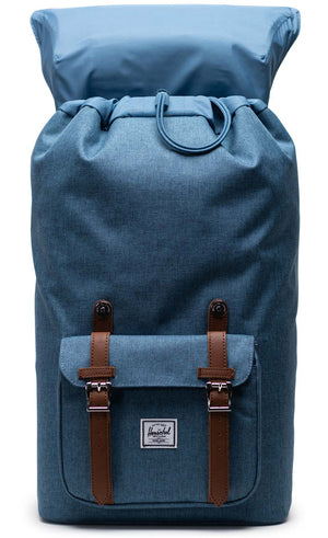club75 herschel backpack Herschel Little America Copen Blue Crosshatch – Baggins Shoes