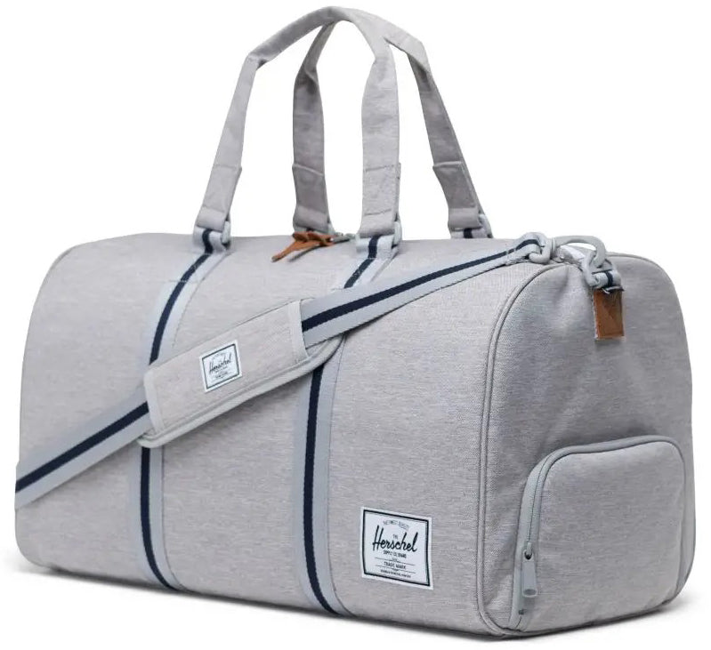 Herschel Novel Light Grey Crosshatch/Peacoat