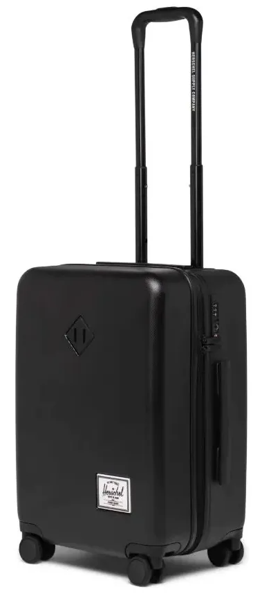 Herschel Heritage Hardshell Large CarryOn Luggage Black