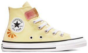 Converse Kids Chuck Taylor All Star 1V Hi Top Easy On Citrus Like Butt Baggins Shoes