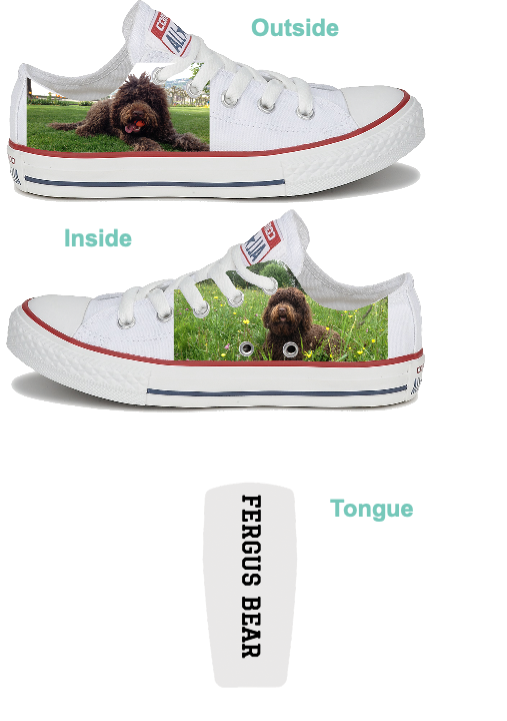 Customizable Low-Top - White (Customized)