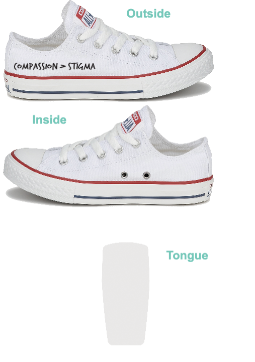 Customizable Low-Top - White (Customized)