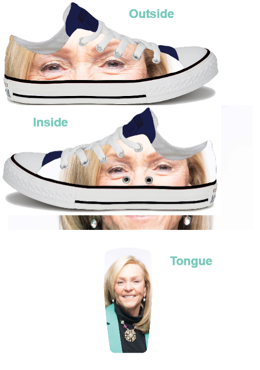 Customizable Low-Top - Navy (Customized)