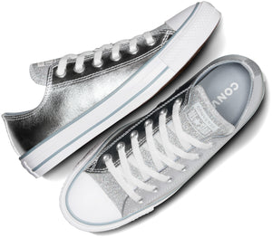 Converse Womens Chuck Taylor All Star Low Top Metallic Granite